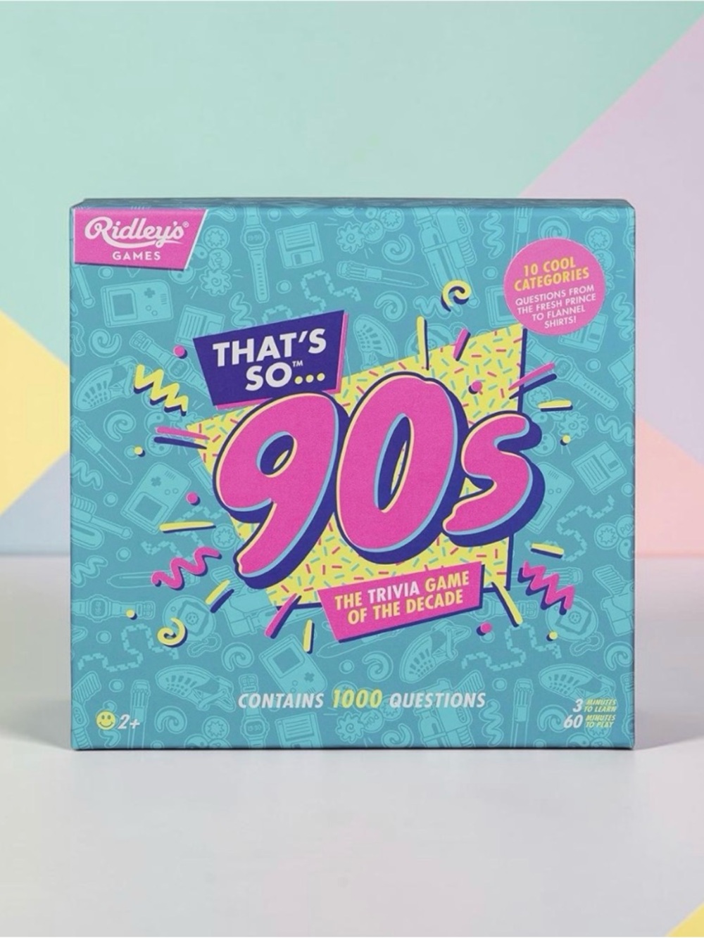Ridley's Games That's So 90s Trivia Game NEW! 1000 Questions